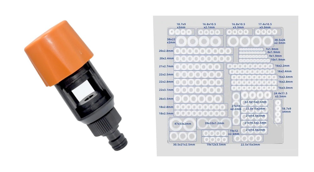 AquaFlow™ – Kranadapter Enkel & Läckagesäker