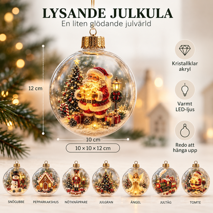 Julkula med LED™ – Magisk Vintervärld